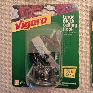 Set of 6 Vigoro Ceiling Hooks
